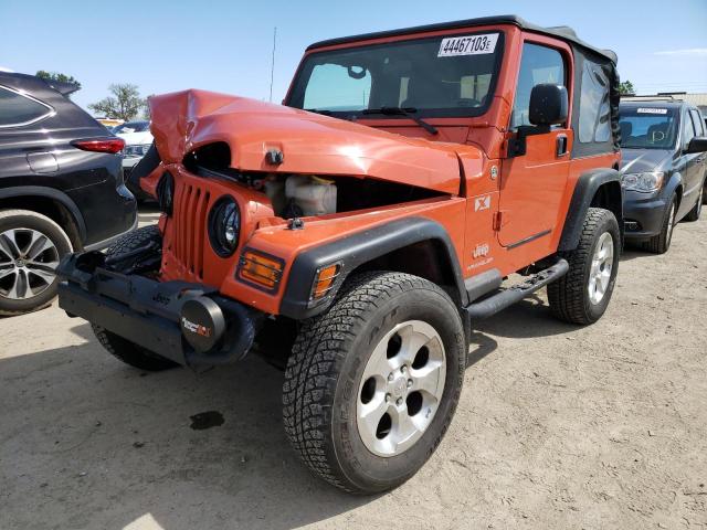JEEP WRANGLER X 2005 with VIN 1J4FA39S85P329700 - Photo from auction