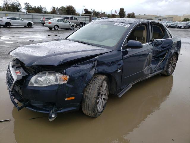 AUDI A4 2.0T QU 2008 с VIN WAUDF78E48A163049 - Фото с аукциона