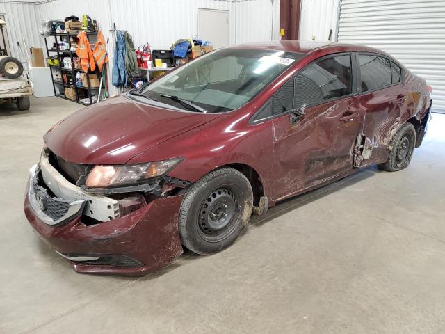 HONDA CIVIC LX 2014 with VIN 2HGFB2F51EH505987 - Photo from auction