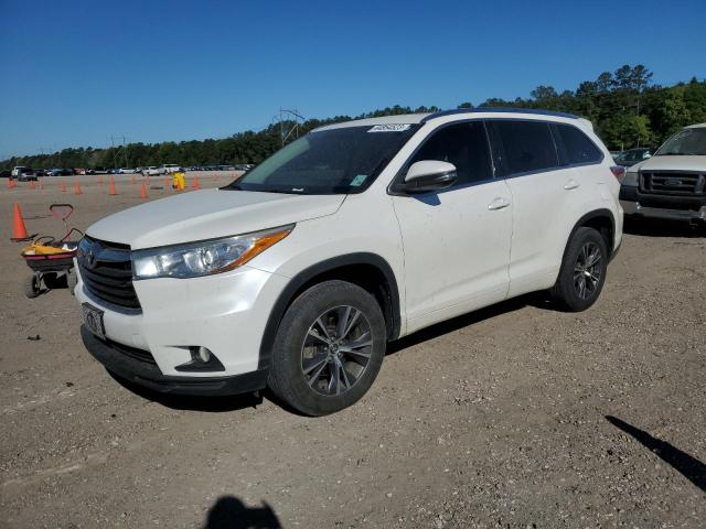TOYOTA HIGHLANDER 2016 con VIN 5TDKKRFH5GS158491 - Foto de la subasta