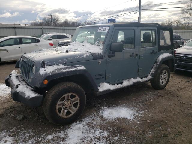 JEEP WRANGLER U 2015 with VIN 1C4BJWDGXFL597830 - Photo from auction