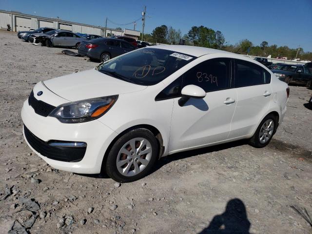 KIA RIO LX 2016 with VIN KNADM4A36G6639011 - Photo from auction