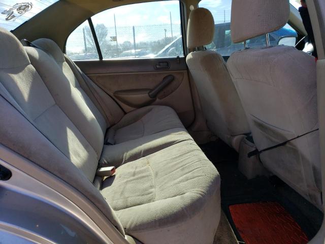 Photo 10 from auction – 2001 HONDA CIVIC LX with VIN 2HGES16581H574952