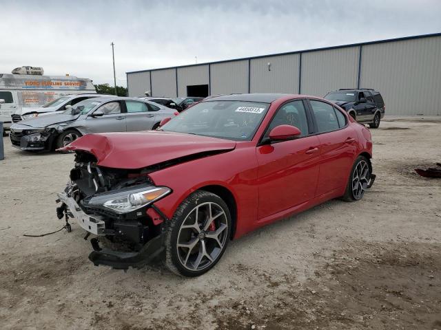 ALFA ROMEO GIULIA TI 2018 with VIN ZARFAECN2J7592964 - Photo from auction