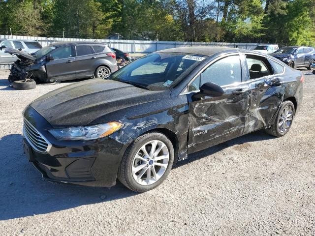 FORD FUSION SE 2019 with VIN 3FA6P0LU8KR262202 - Photo from auction