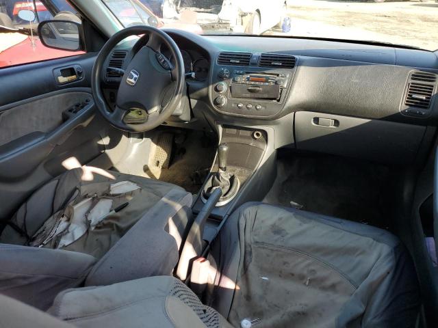 Photo 8 from auction – 2003 HONDA CIVIC LX with VIN 2HGES15593H599587