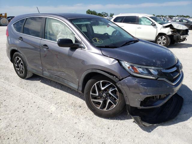 Photo 4 from auction – 2016 HONDA CR-V SE with VIN 5J6RM3H45GL025001