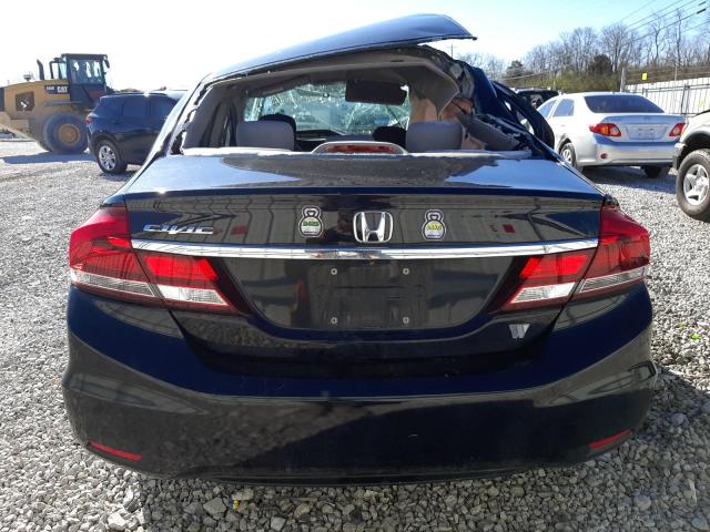 Photo 6 from auction – 2014 HONDA CIVIC LX with VIN 19XFB2F54EE031804
