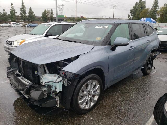 TOYOTA HIGHLANDER 2020 with VIN 5TDYZRAH4LS025597 - Photo from auction