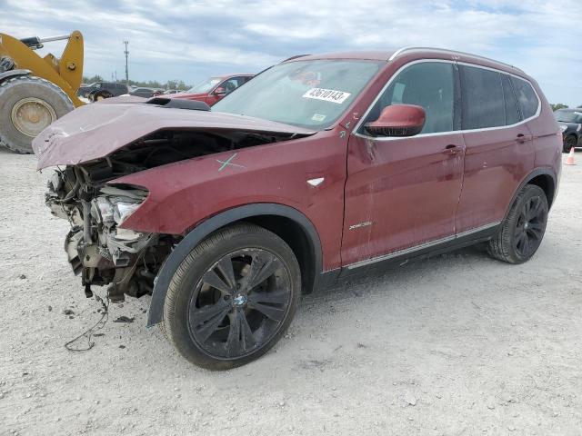 BMW X3 XDRIVE3 2012 with VIN 5UXWX7C59CL735986 - Photo from auction