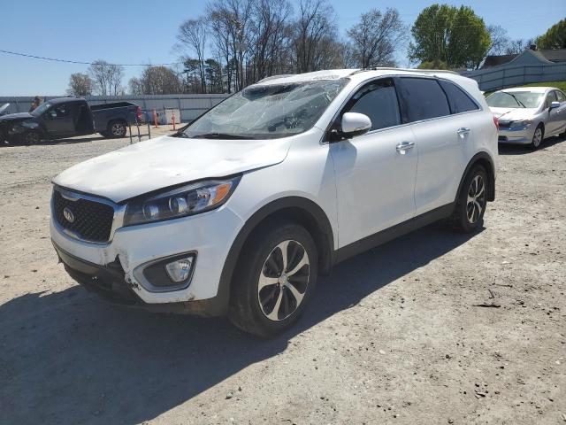 KIA SORENTO EX 2016 with VIN 5XYPH4A19GG187099 - Photo from auction