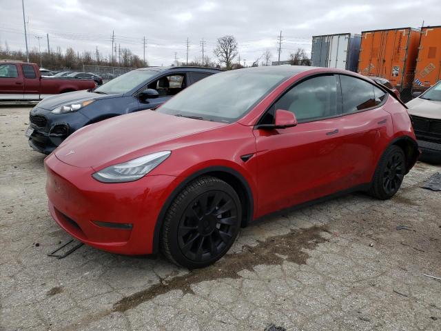 TESLA MODEL Y 2020 with VIN 5YJYGDEE2LF021805 - Photo from auction