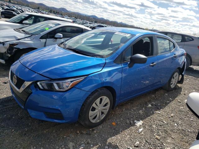 NISSAN VERSA S 2022 with VIN 3N1CN8DV8NL824246 - Photo from auction