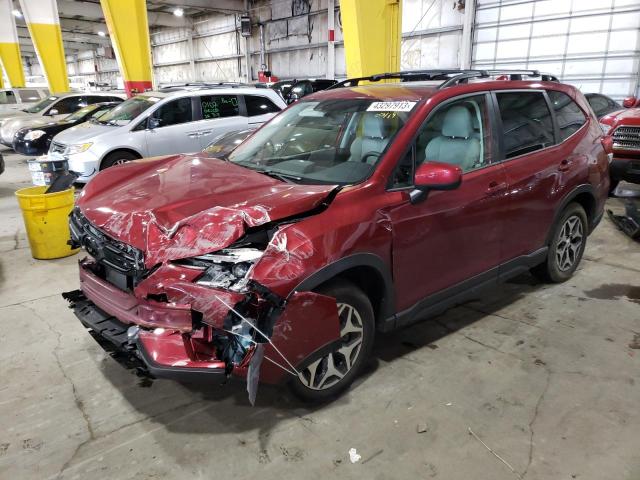 SUBARU FORESTER P 2022 with VIN JF2SKAEC7NH445034 - Photo from auction