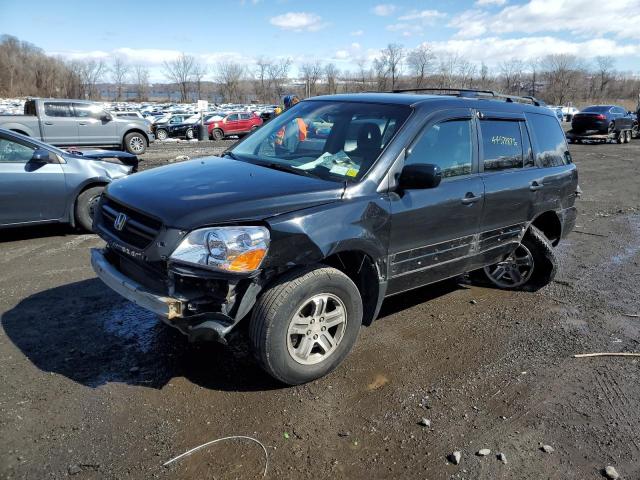 HONDA PILOT 2004 with VIN 2HKYF18534H589545 - Photo from auction