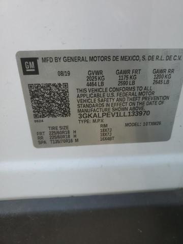 Photo 14 from auction – 2020 GMC TERRAIN SL with VIN 3GKALPEV1LL133970