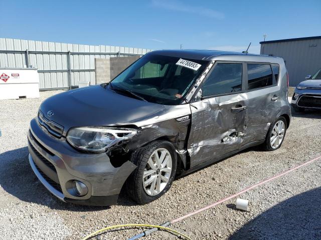 KIA SOUL + 2018 with VIN KNDJP3A54J7545896 - Photo from auction