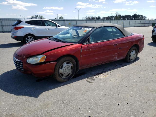 CHRYSLER SEBRING LX 2004 with VIN 1C3EL45X74N414013 - Photo from auction