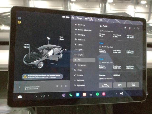 Photo 9 from auction – 2021 TESLA MODEL 3 with VIN 5YJ3E1EA5MF849909