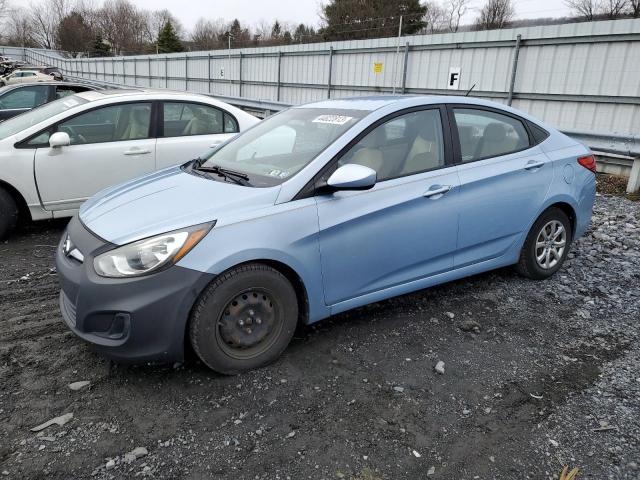 HYUNDAI ACCENT GLS 2013 with VIN KMHCT4AE1DU583355 - Photo from auction