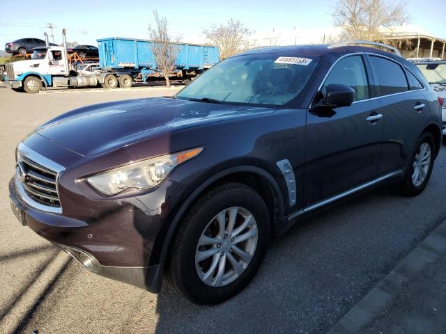 INFINITI FX35 2012 with VIN JN8AS1MW9CM155716 - Photo from auction
