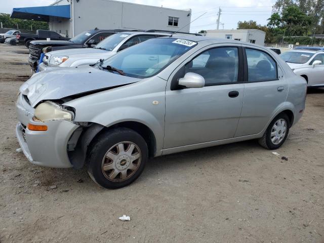 CHEVROLET AVEO BASE 2005 with VIN KL1TD52685B453463 - Photo from auction