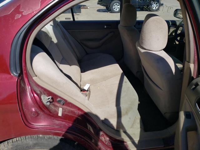 Photo 10 from auction – 2002 HONDA CIVIC LX with VIN 2HGES16562H545516