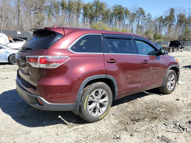 Photo 3 from auction – 2016 TOYOTA HIGHLANDER with VIN 5TDBKRFH9GS237078