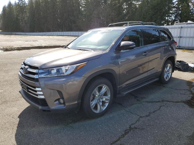 TOYOTA HIGHLANDER 2018 with VIN 5TDDGRFH6JS050107 - Photo from auction