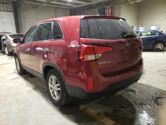 Photo 2 from auction – 2014 KIA SORENTO LX with VIN 5XYKT3A61EG463349