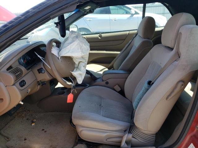 Photo 7 from auction – 2004 CHRYSLER SEBRING LX with VIN 1C3EL45X74N414013