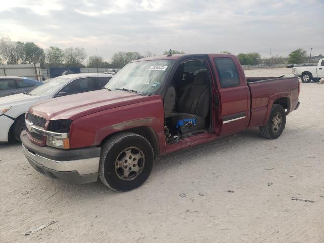 CHEVROLET SILVERADO 2004 with VIN 2GCEC19VX41156655 - Photo from auction