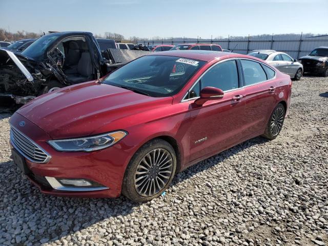 FORD FUSION TIT 2017 with VIN 3FA6P0RU2HR262695 - Photo from auction