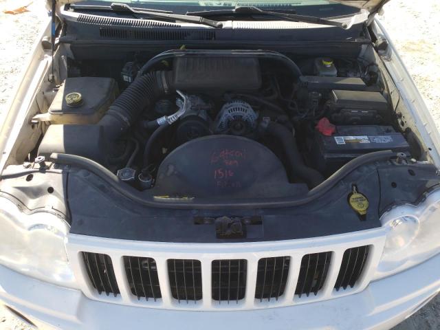 Photo 12 from auction – 2005 JEEP GRCHER LAR with VIN 1J4GR48K65C655247