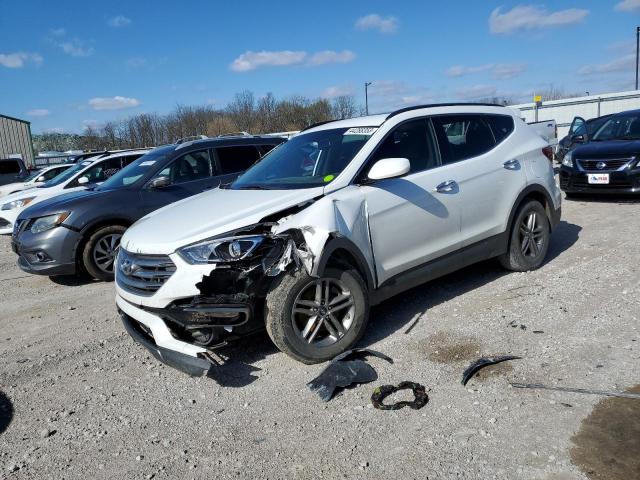 HYUNDAI SANTA FE S 2017 with VIN 5NMZU3LB9HH003209 - Photo from auction