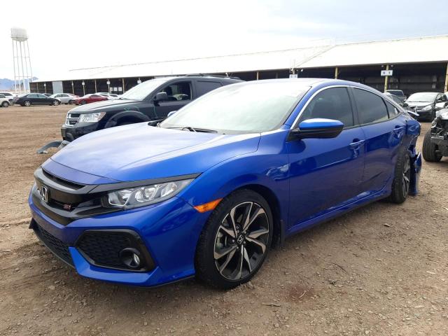 HONDA CIVIC SI 2019 with VIN 2HGFC1E55KH703640 - Photo from auction