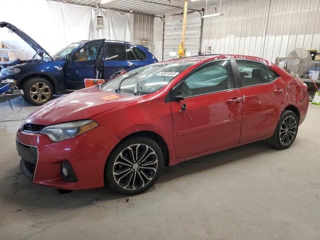 TOYOTA COROLLA L 2015 with VIN 2T1BURHE0FC323075 - Photo from auction