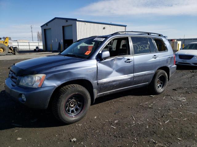 TOYOTA HIGHLANDER 2003 with VIN JTEHF21A930100327 - Photo from auction