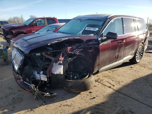 LINCOLN AVIATOR RE 2021 with VIN 5LM5J7XC3MGL07387 - Photo from auction