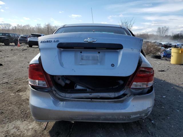 Photo 6 from auction – 2006 CHEVROLET AVEO BASE with VIN KL1TD56616B626428
