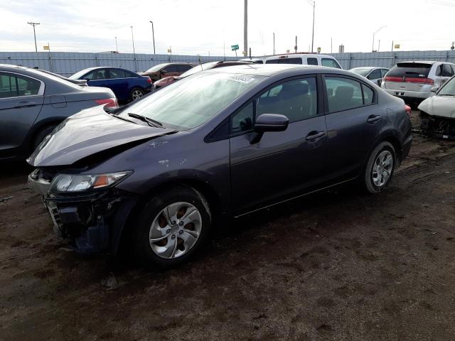Photo 1 from auction – 2014 HONDA CIVIC LX with VIN 19XFB2F59EE070436