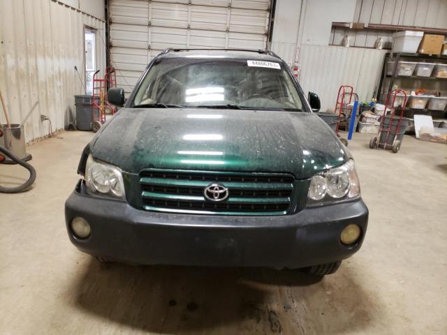 Photo 5 from auction – 2002 TOYOTA HIGHLANDER with VIN JTEHF21AX20077607