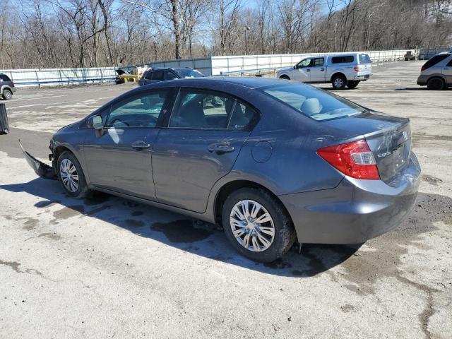 Photo 2 from auction – 2012 HONDA CIVIC with VIN 19XFB2F51CE342006
