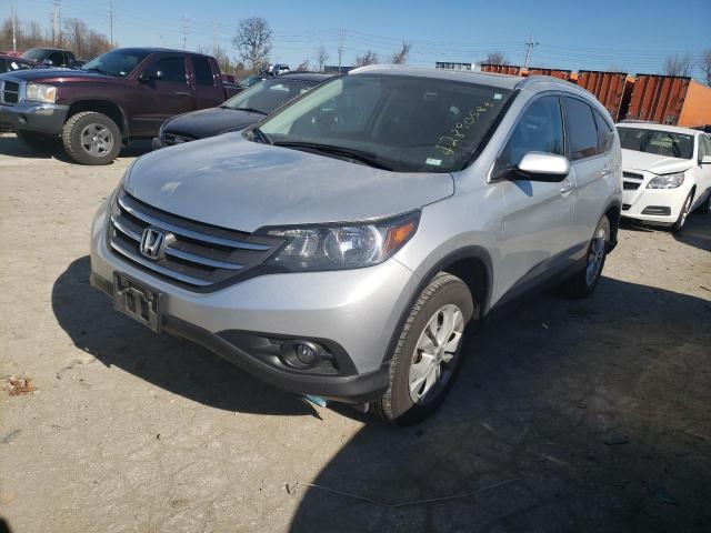 HONDA CR-V EXL 2014 with VIN 2HKRM4H76EH613576 - Photo from auction