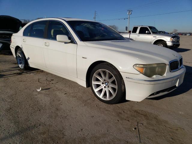 Photo 4 from auction – 2003 BMW 745 LI with VIN WBAGN63473DR18484