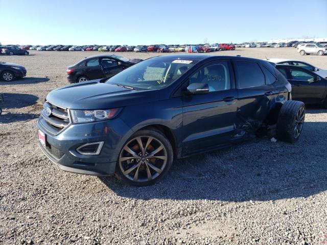 FORD EDGE SPORT 2016 with VIN 2FMPK4AP7GBC05587 - Photo from auction