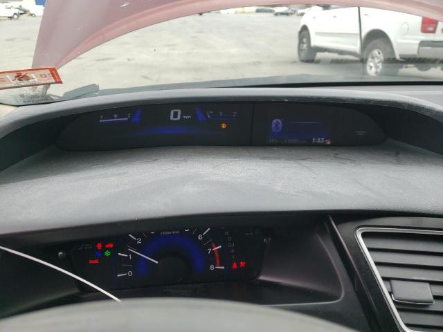 Photo 9 from auction – 2013 HONDA CIVIC LX with VIN 19XFB2F51DE207822