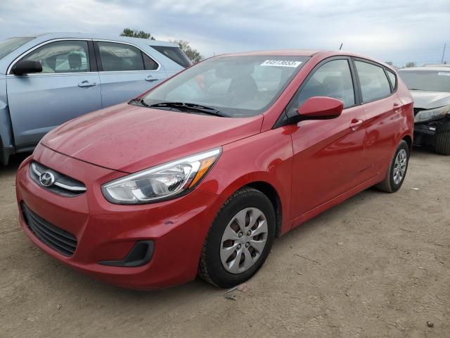 HYUNDAI ACCENT SE 2017 with VIN KMHCT5AE2HU351214 - Photo from auction