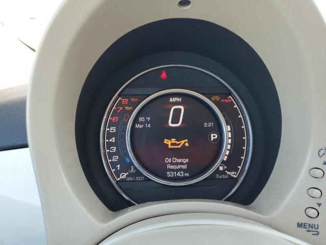 Photo 9 from auction – 2018 FIAT 500 LOUNGE with VIN 3C3CFFCH8JT528748