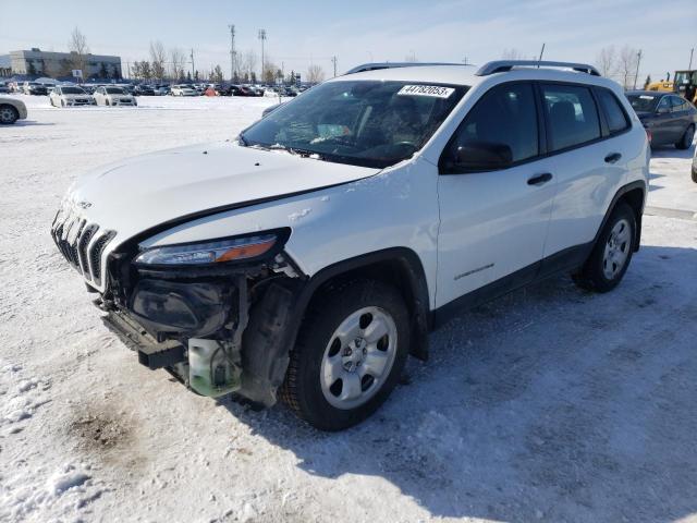 JEEP CHEROKEE S 2016 with VIN 1C4PJMAB5GW134206 - Photo from auction